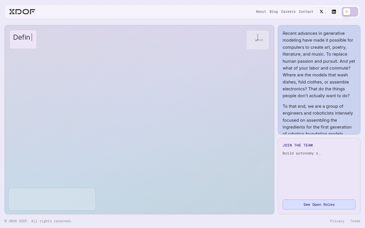 xdof website