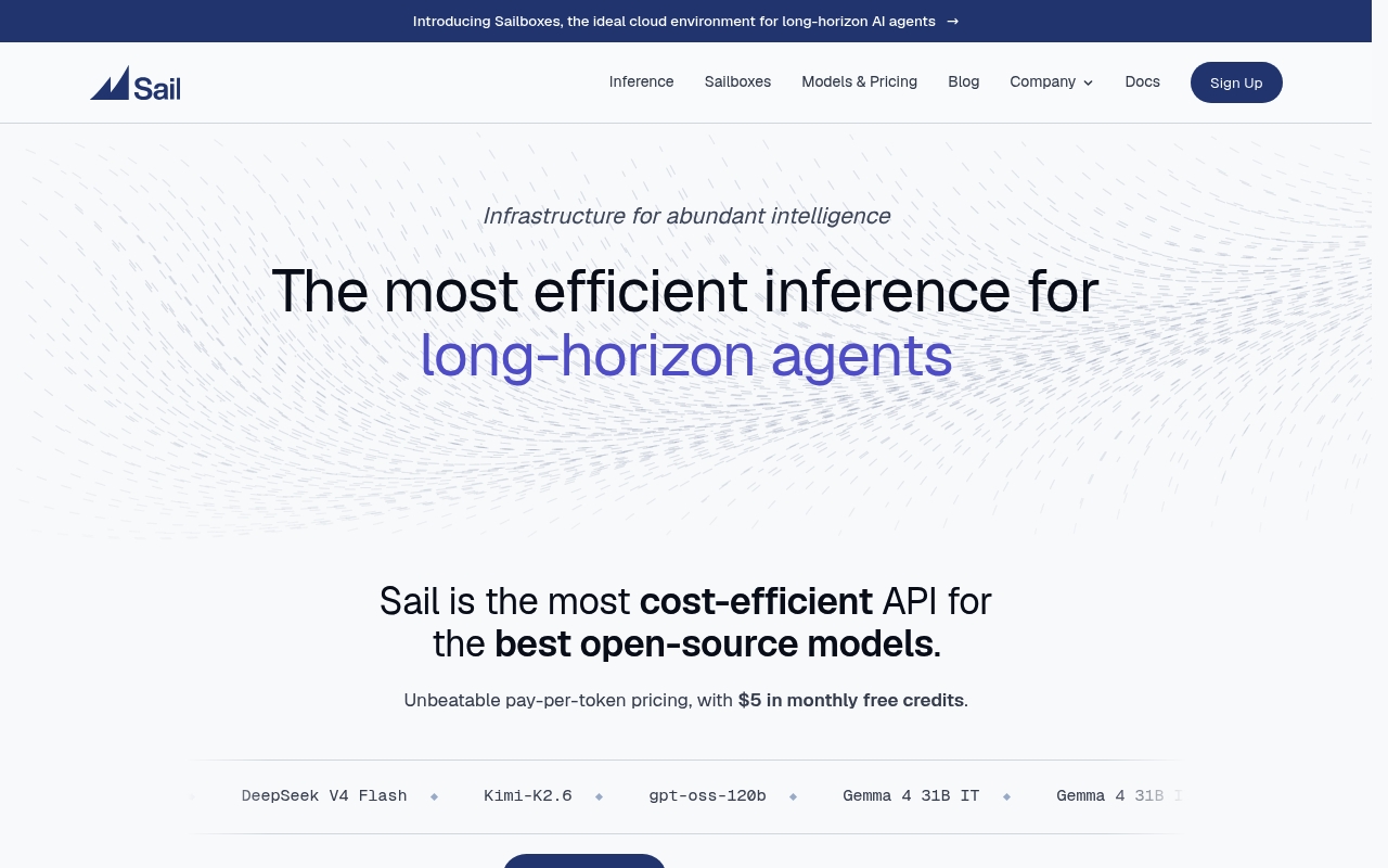 Sail Research website