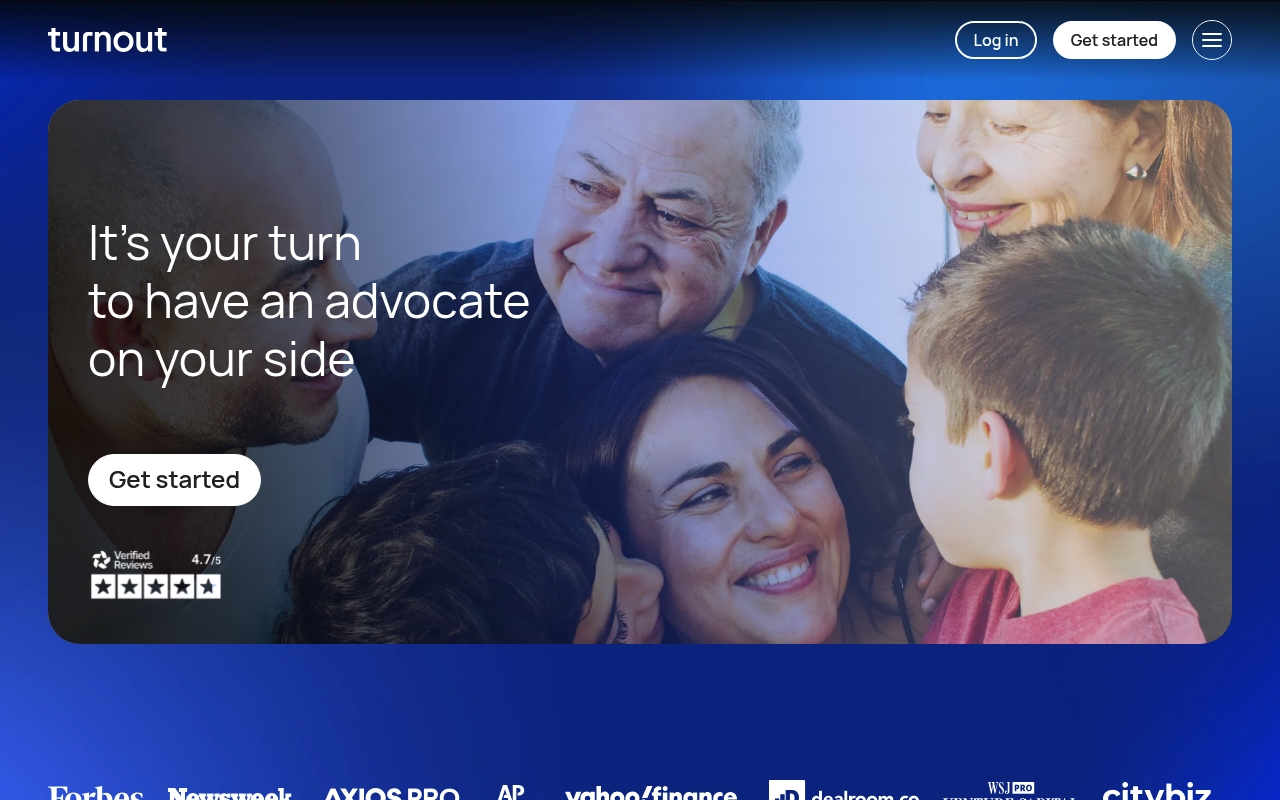 Turnout Technologies website