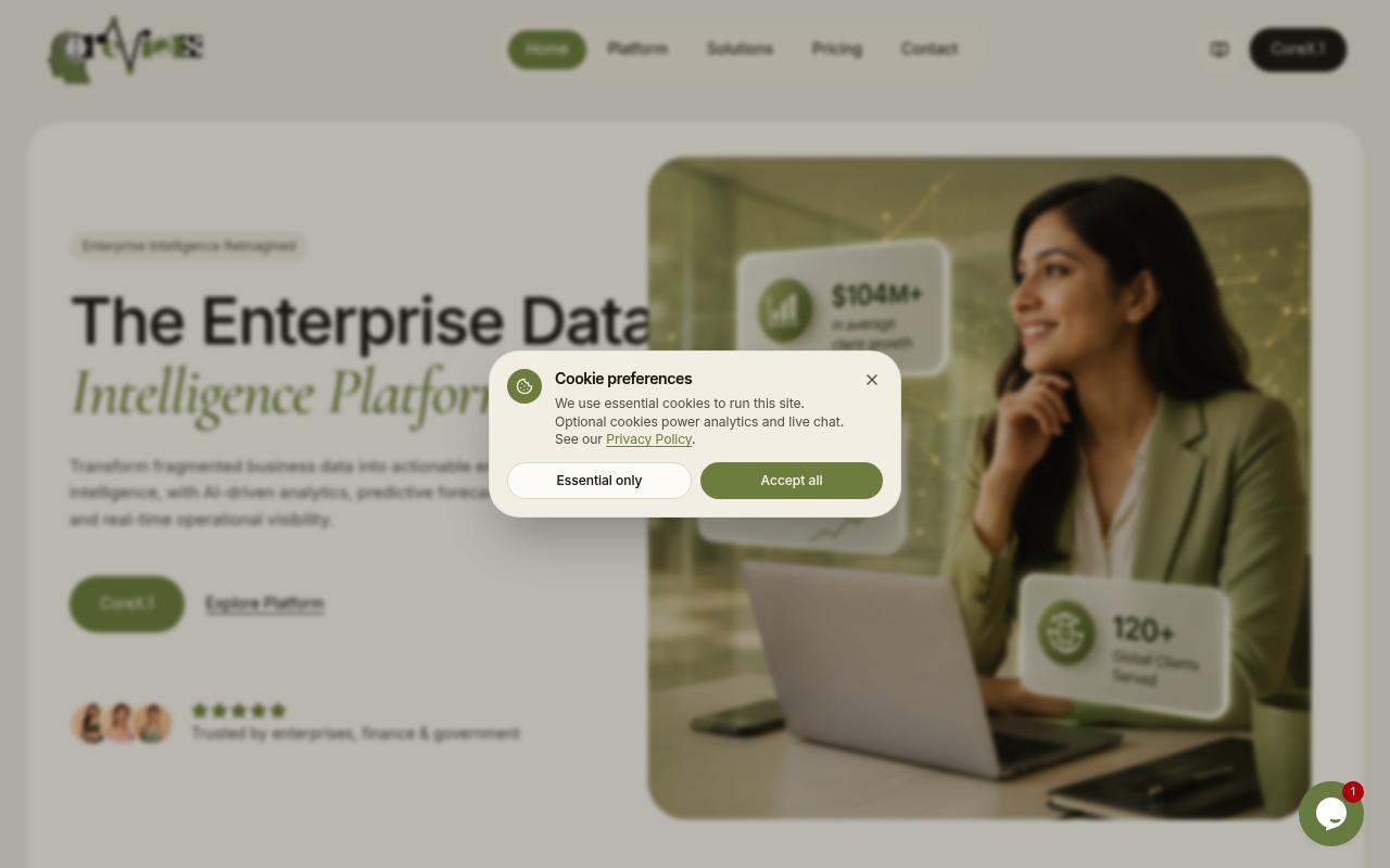 Corevion Technologies website