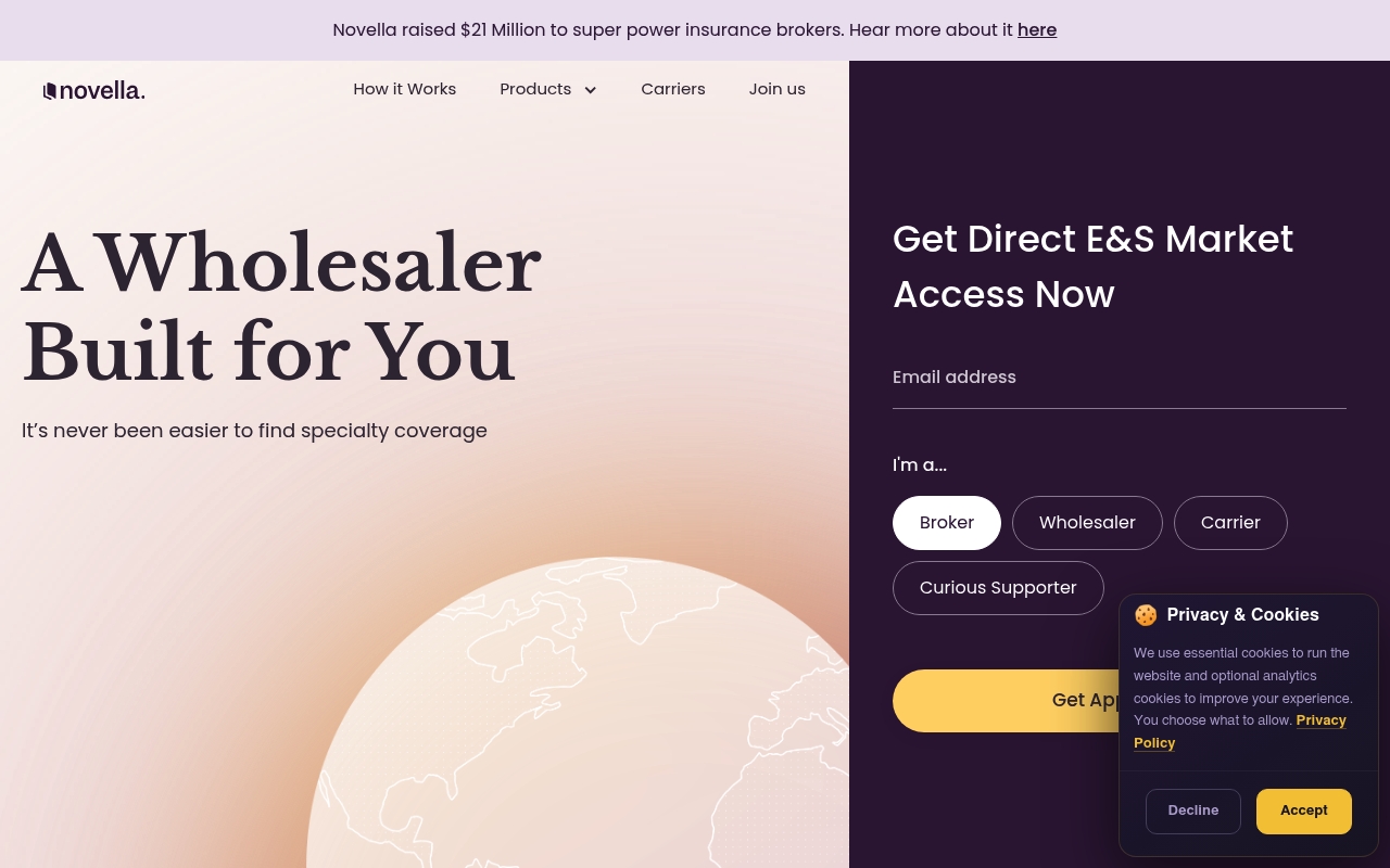 Novella website