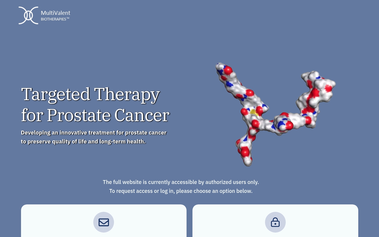 MultiValent Biotherapies website