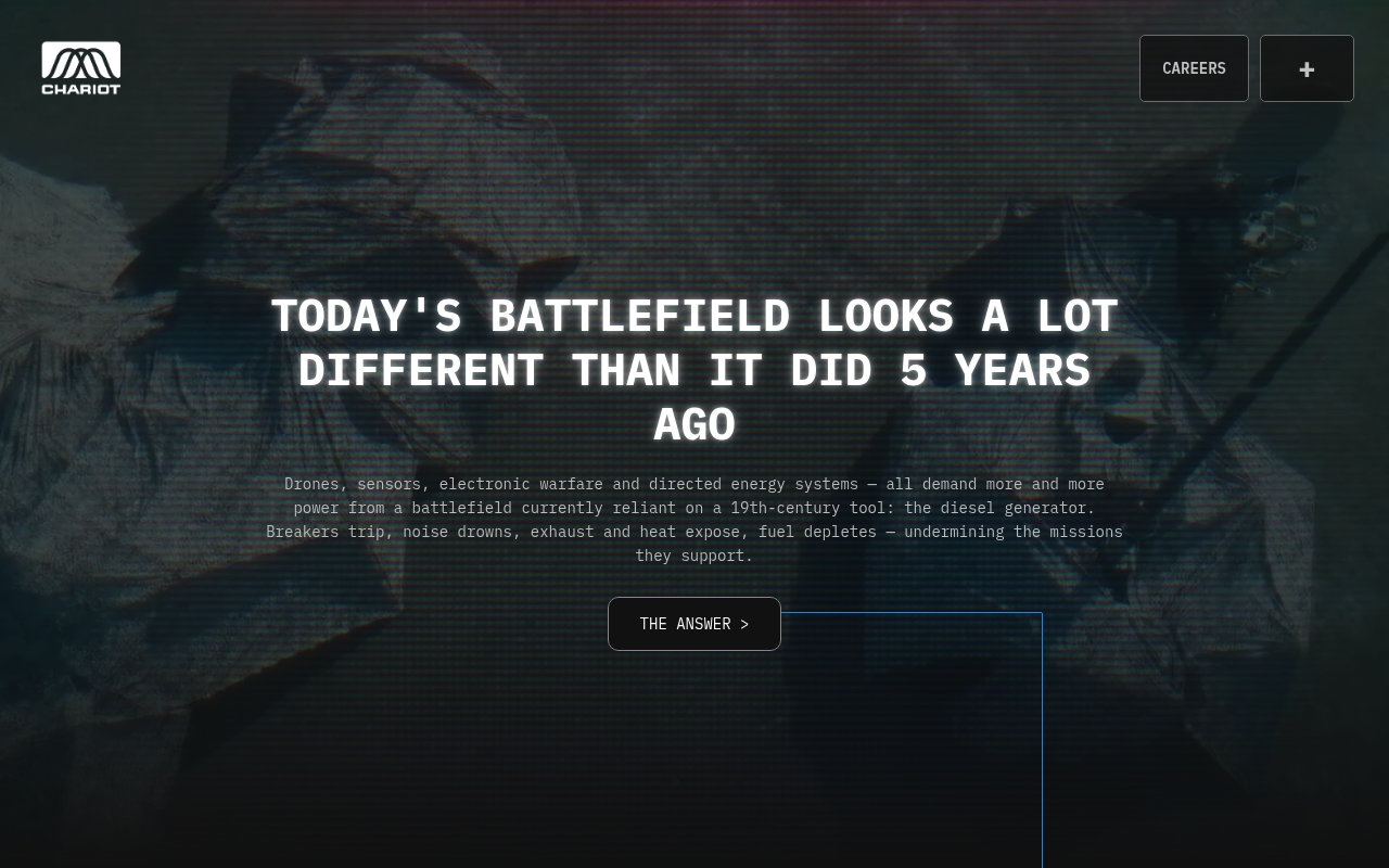 Chariot Defense website