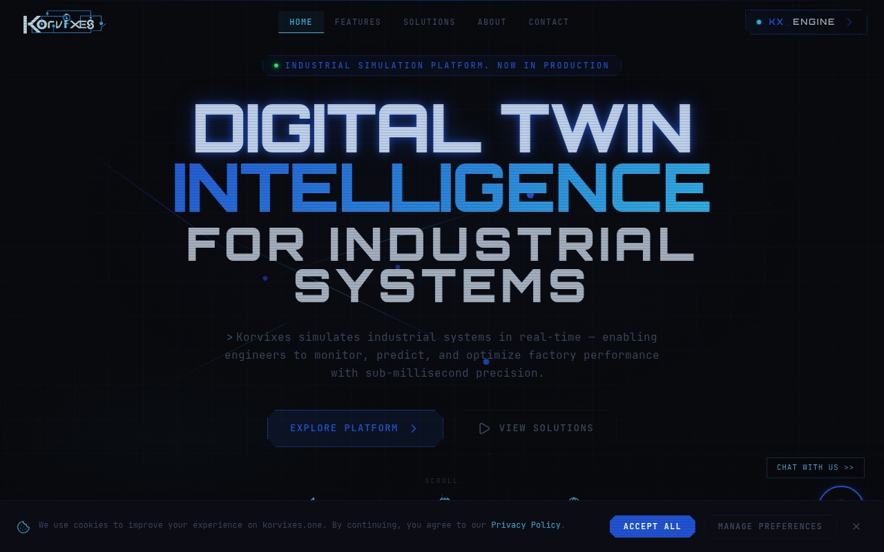 Korvixes website