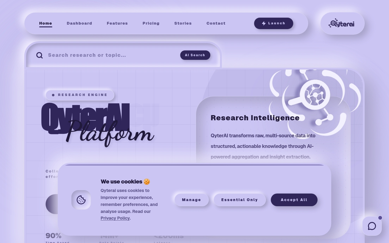 QyterAI website