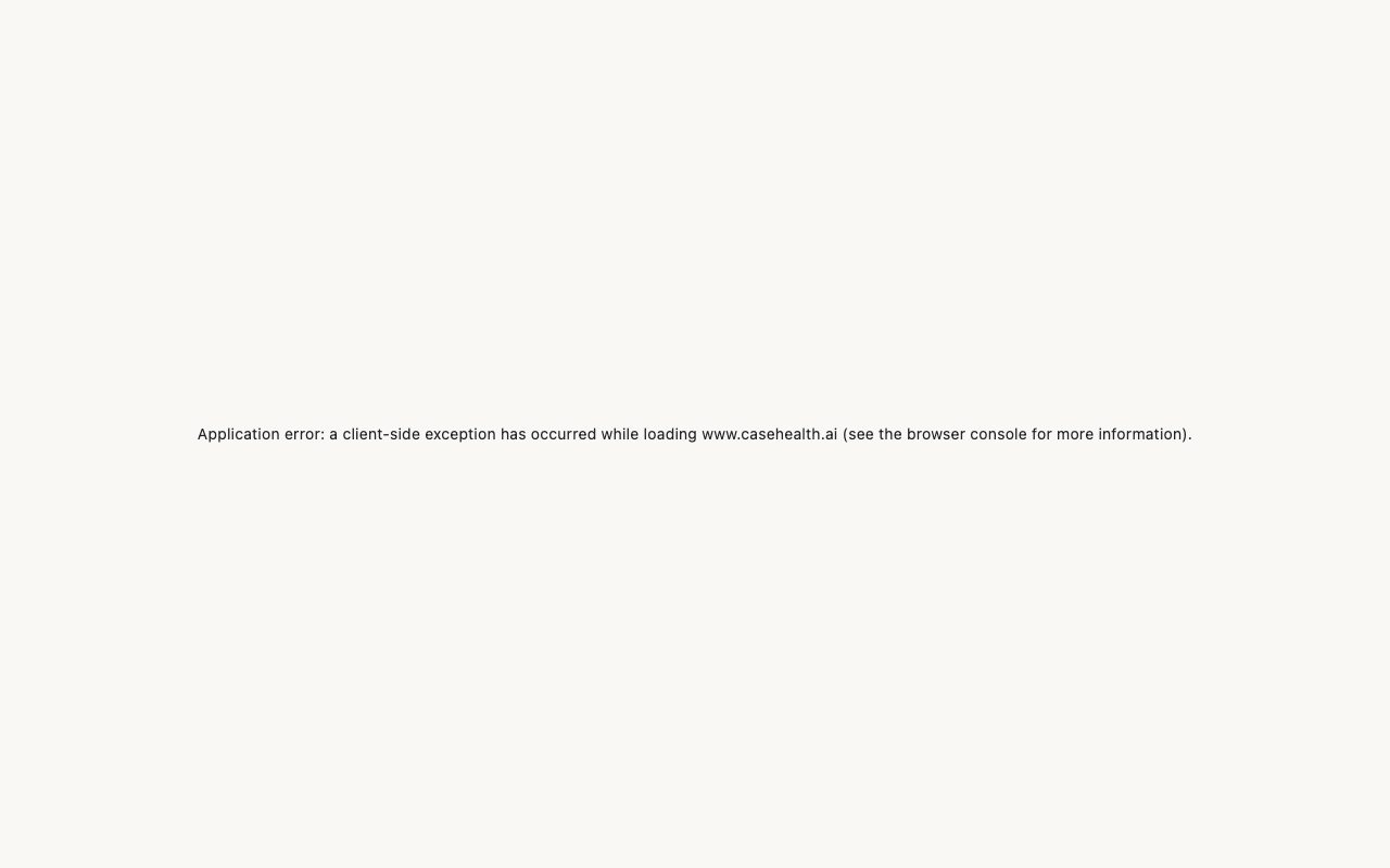 CASE HEALTH AI (CHAI) website