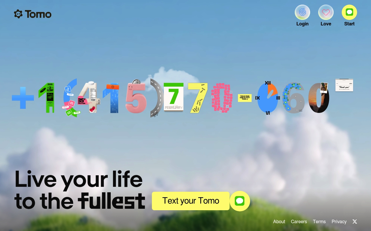 Tomo website