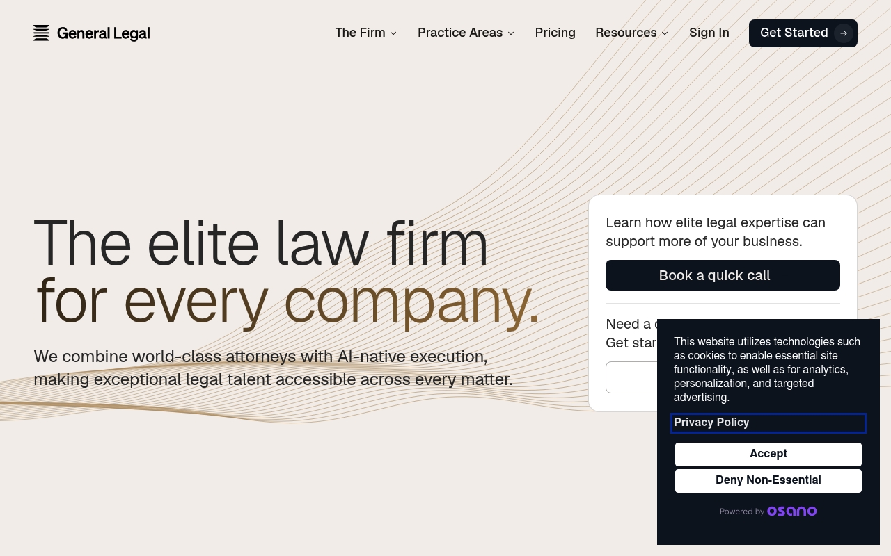 General Legal website