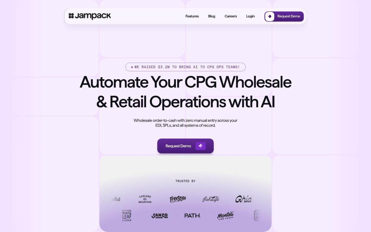 Jampack AI website