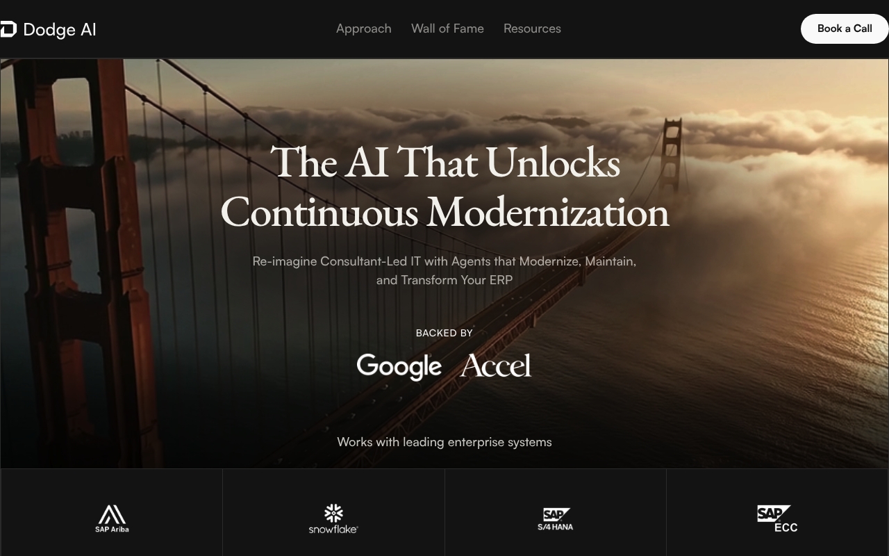 Dodge AI website