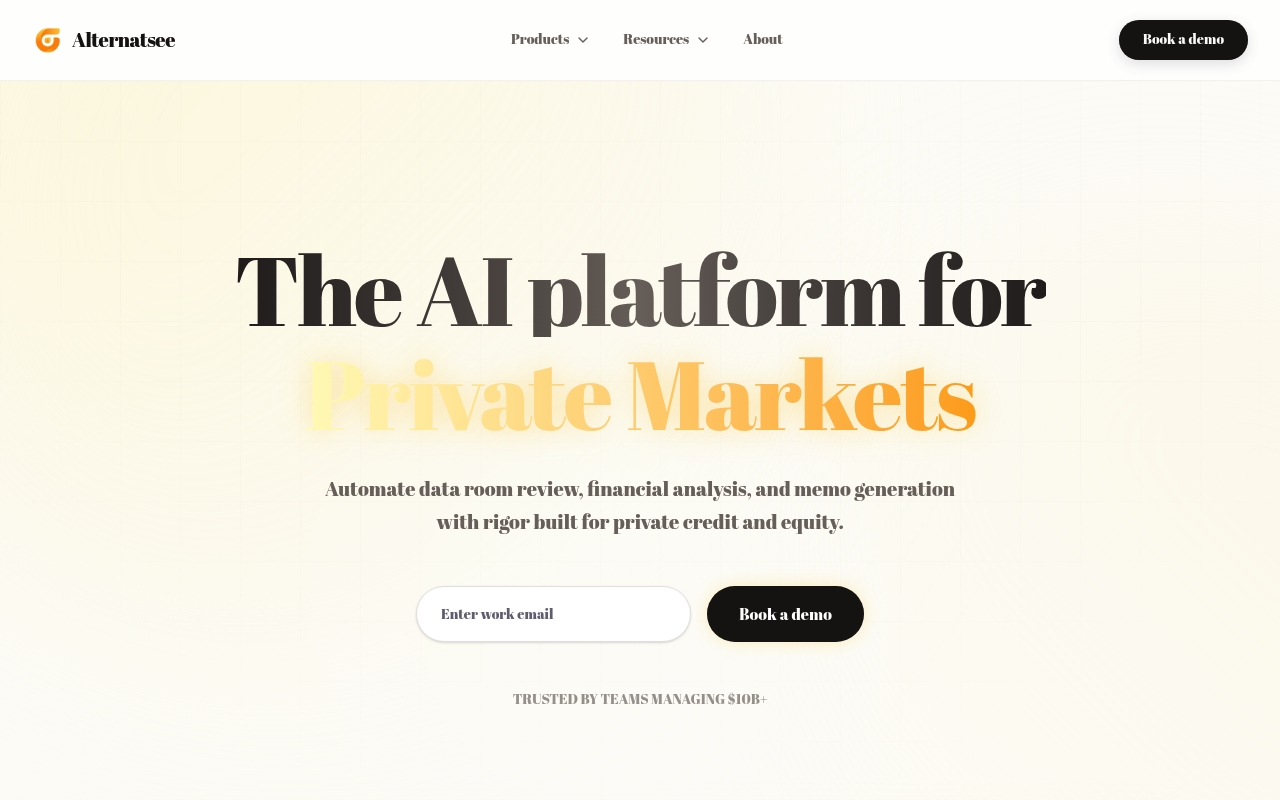 Alternatsee website