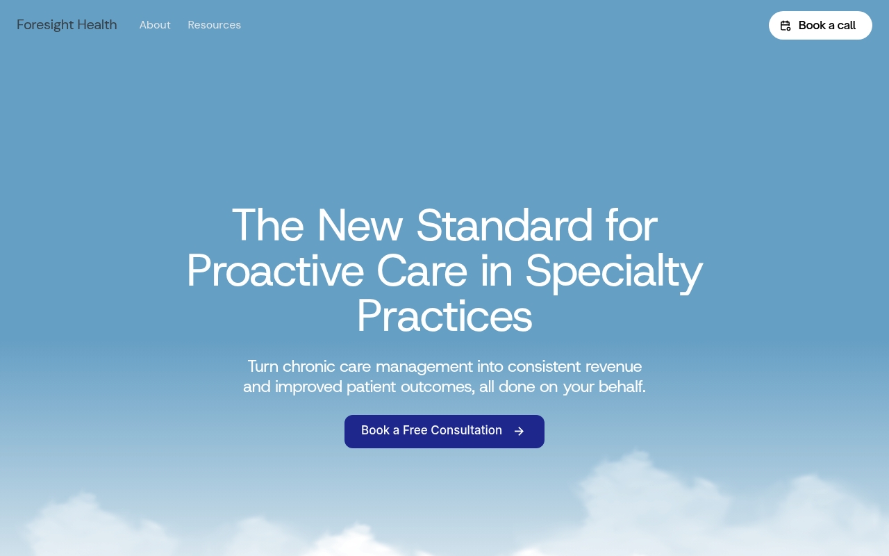Foresight Health website