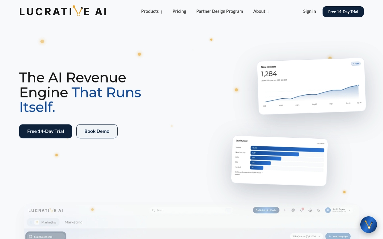 Lucrative AI website