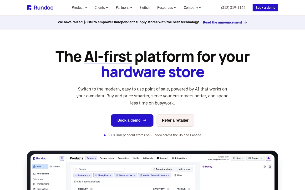 Rundoo website