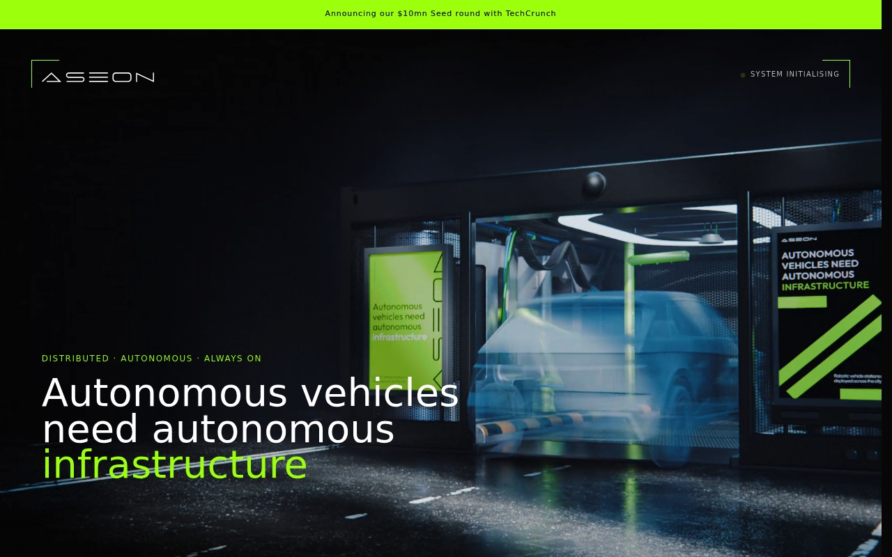 Aseon Labs website