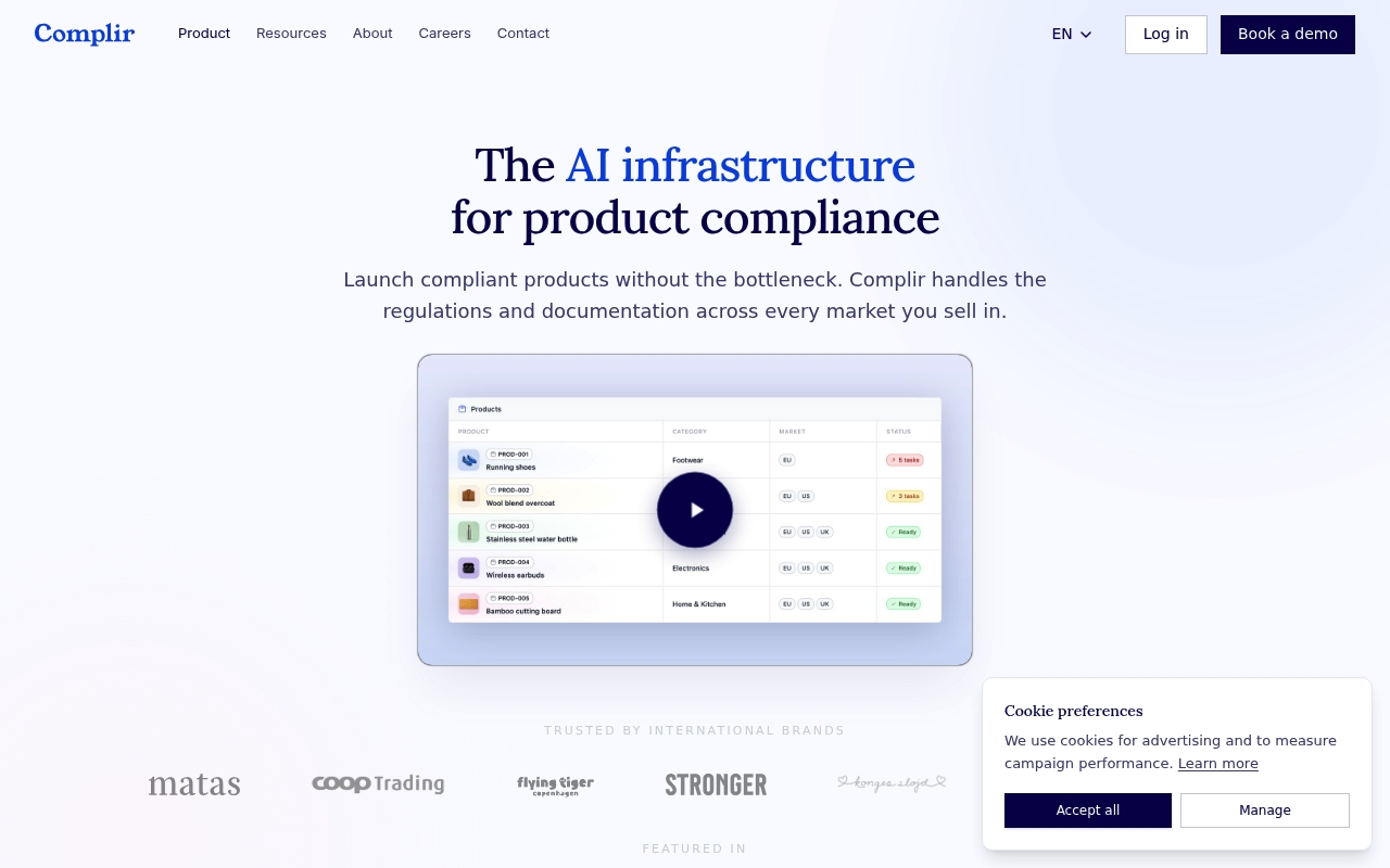 Complir website