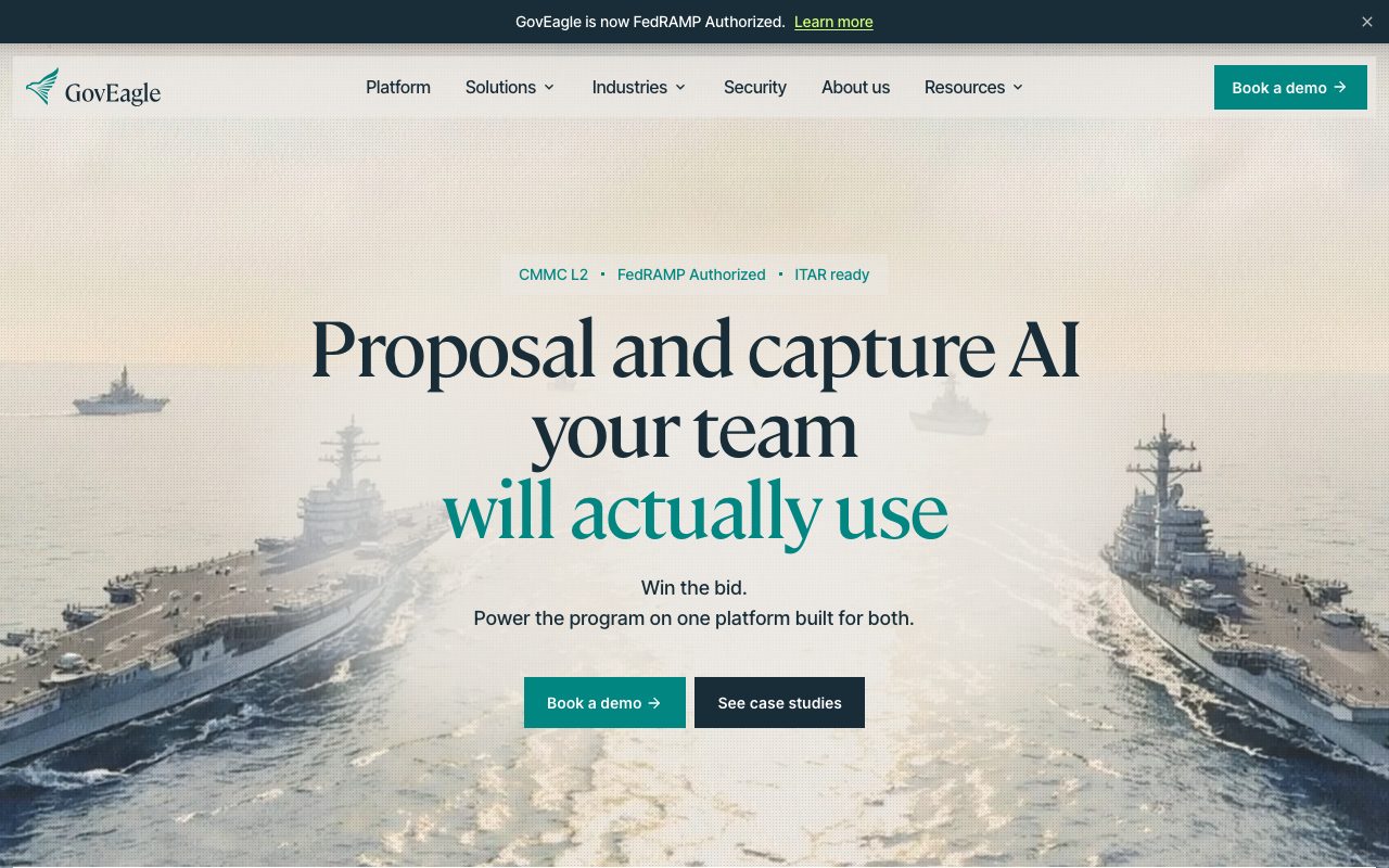 GovEagle website