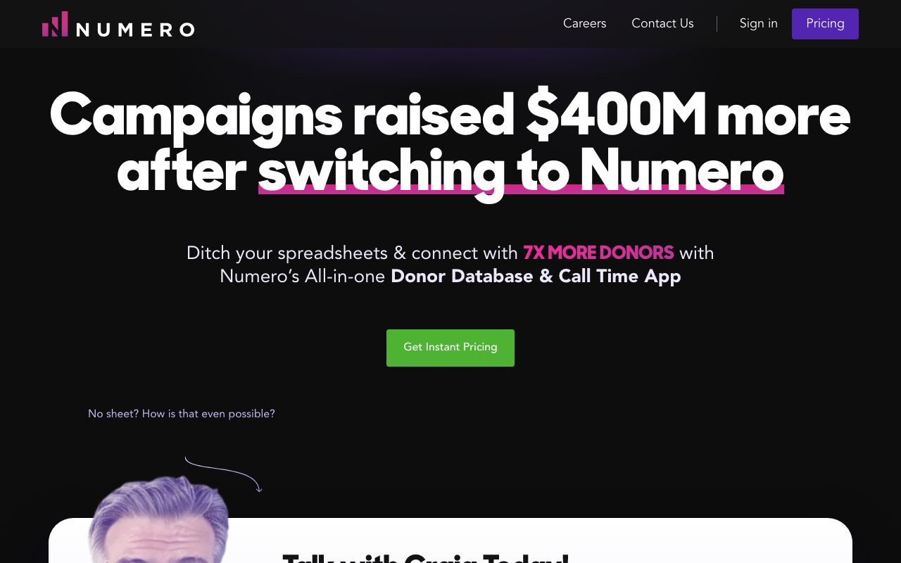 Numero website