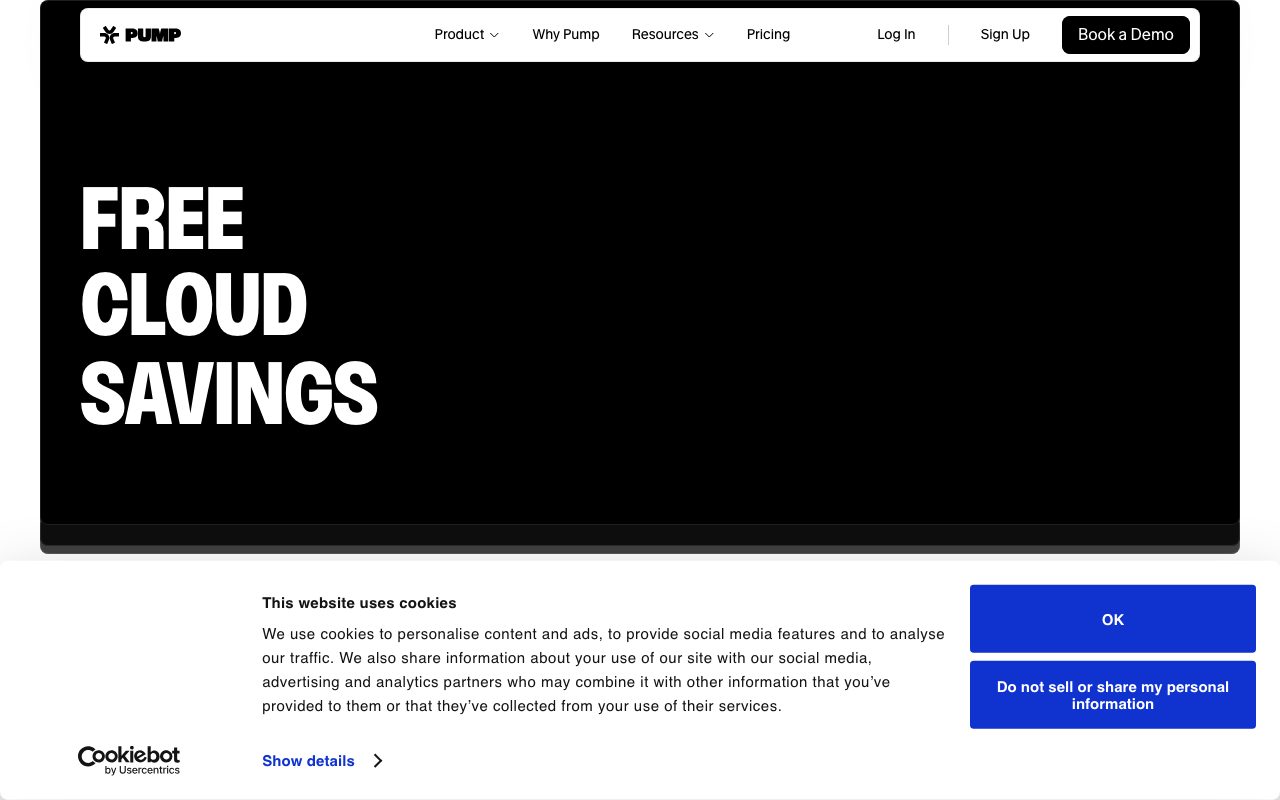 Pump.co website