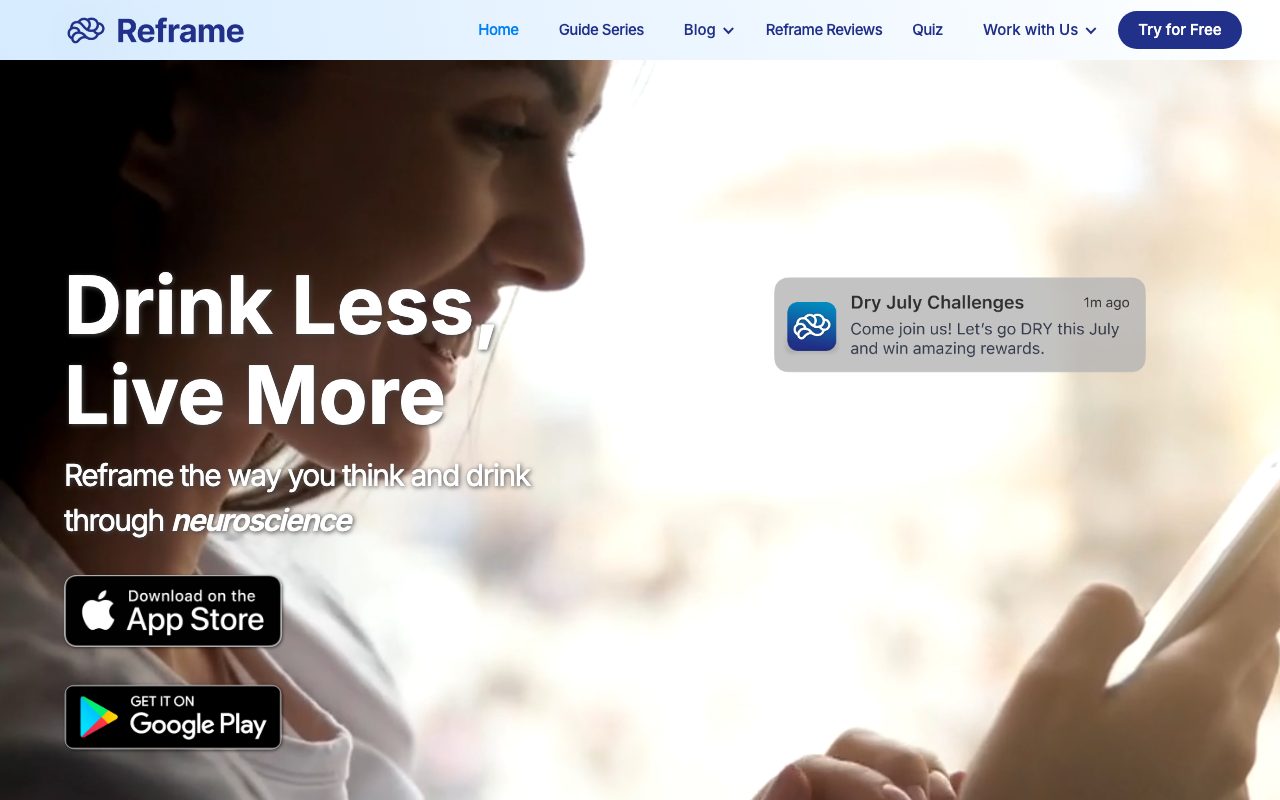 Reframe website