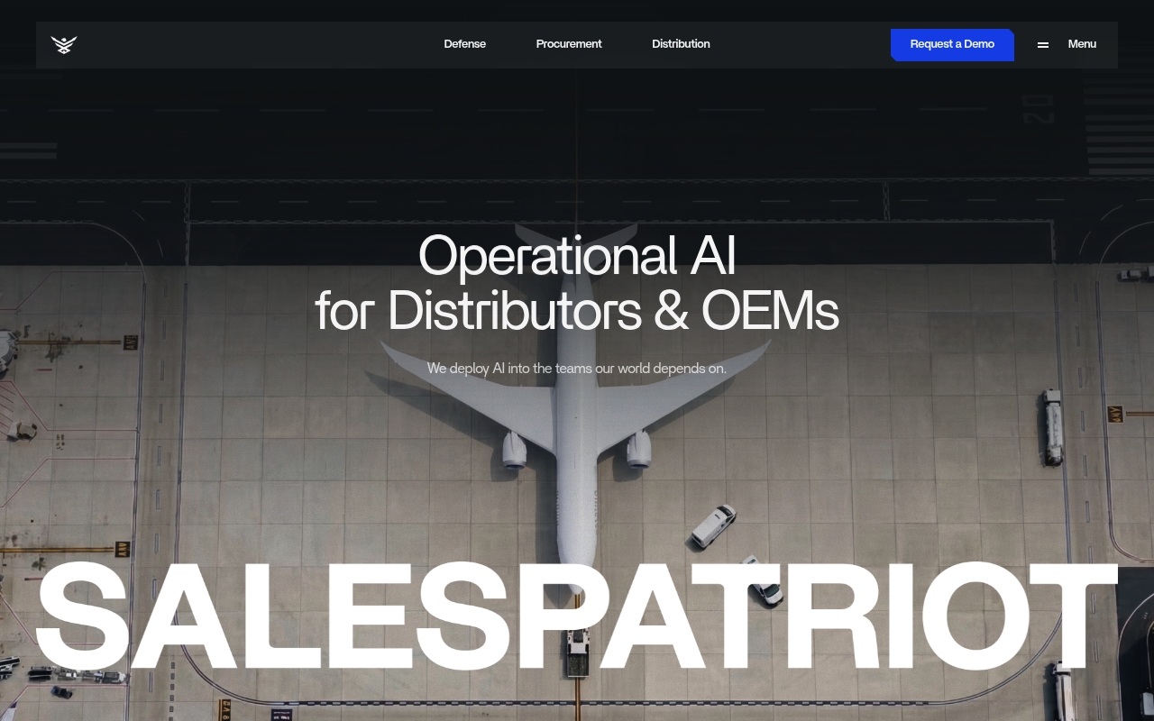 SalesPatriot website