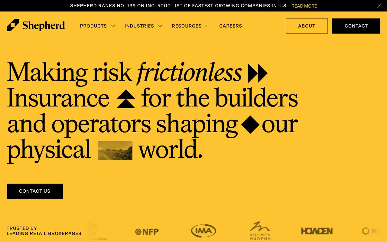 Shepherd website