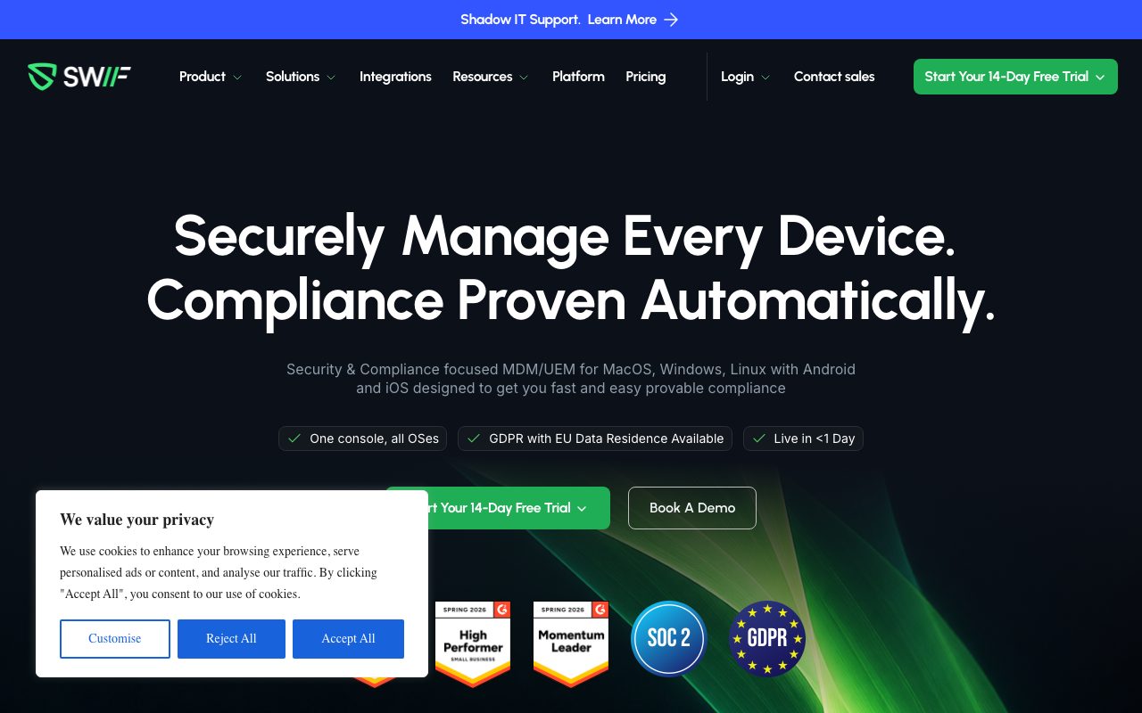 Swif.ai website