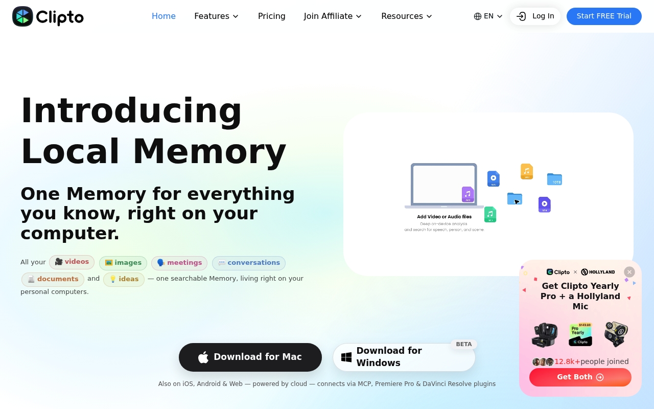 Clipto website