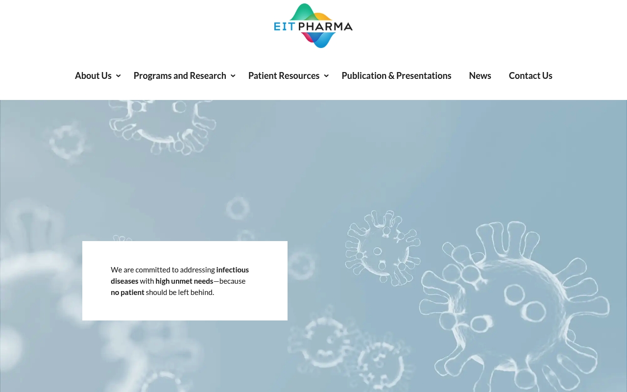 EIT Pharma website