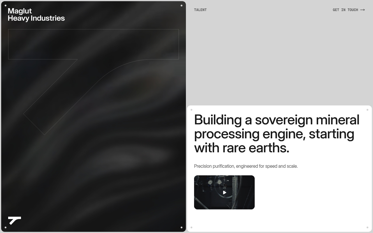 Maglut Heavy Industries website