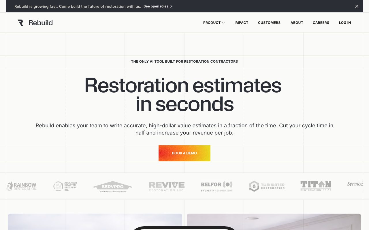 Rebuild website