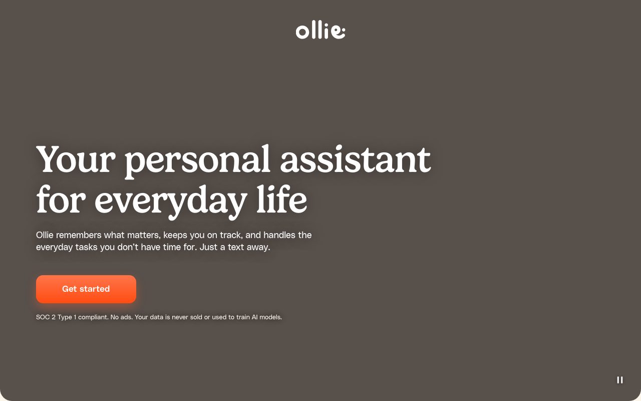 Ollie website