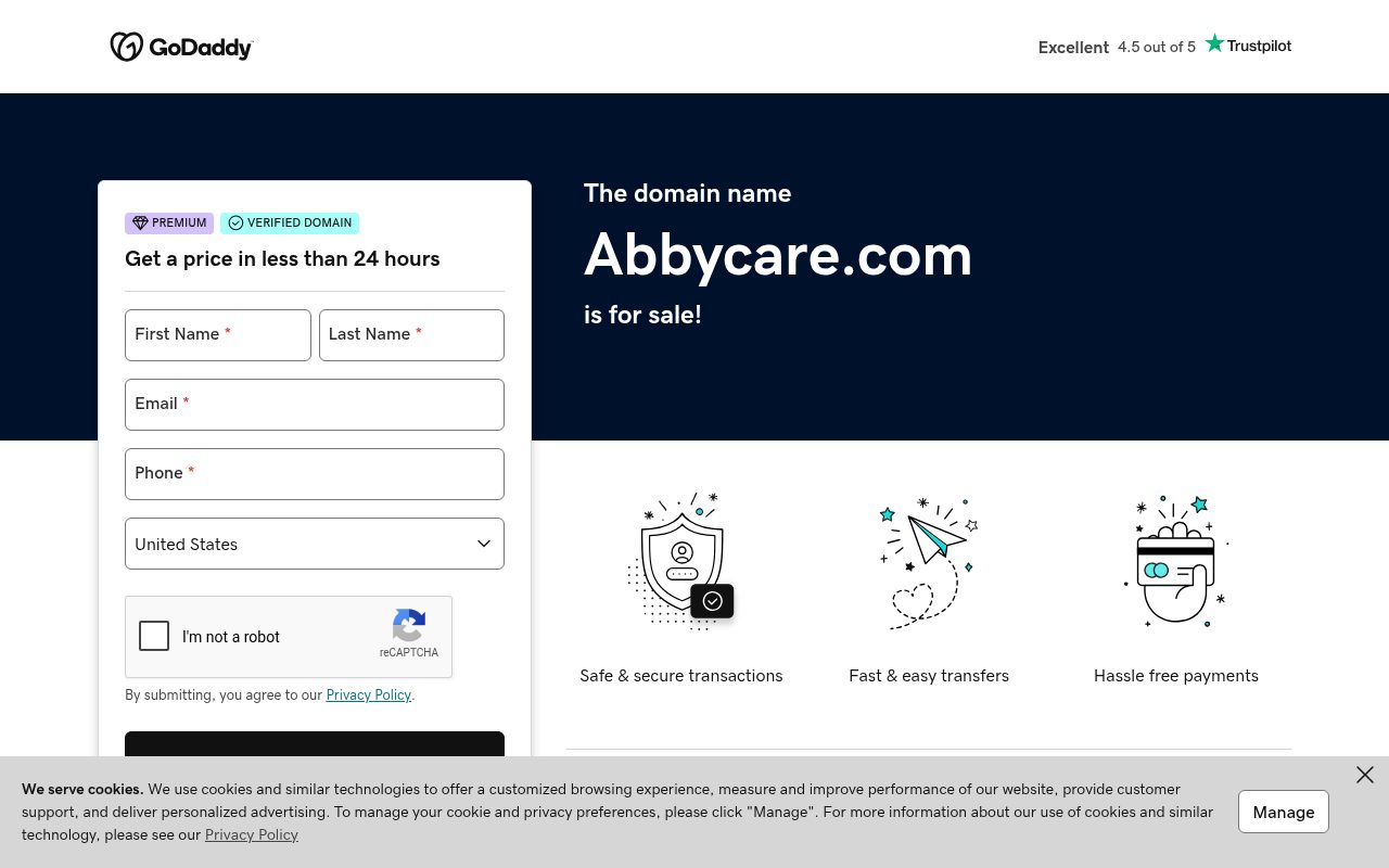 Abby Care website