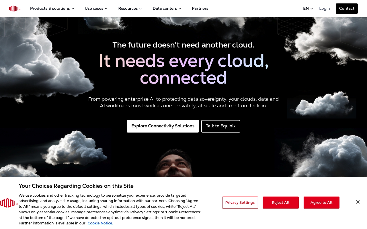 Equinix website