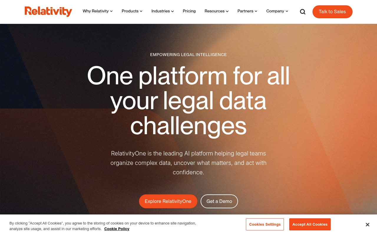 Relativity website