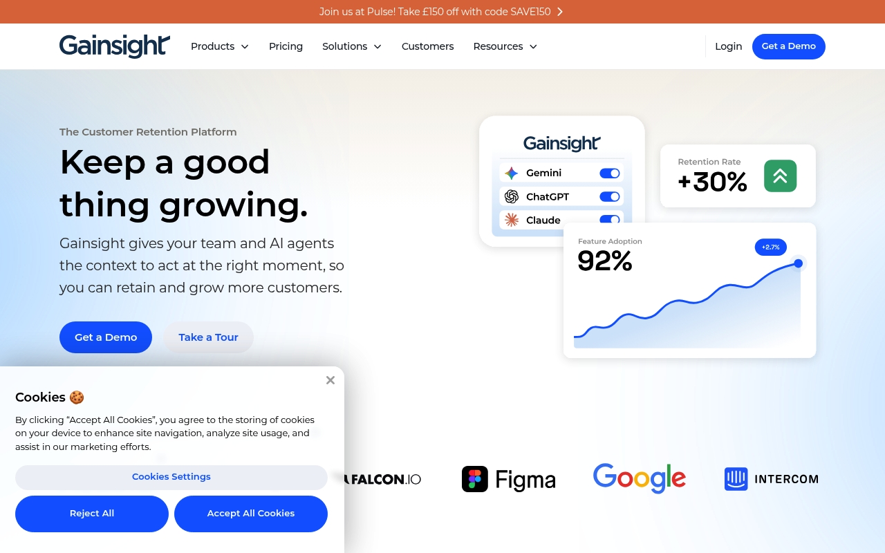 Gainsight website