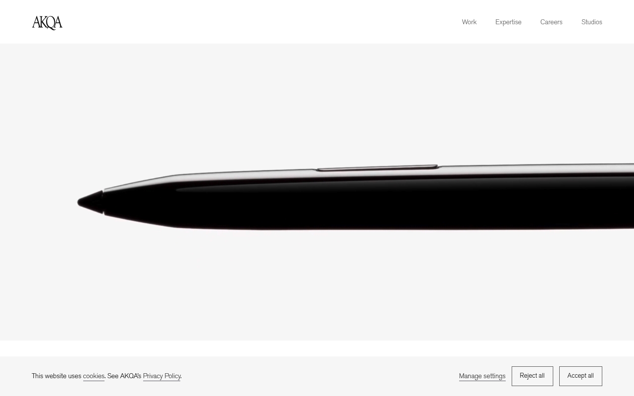 AKQA website