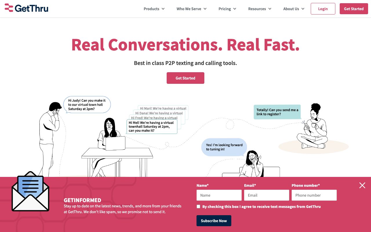GetThru website
