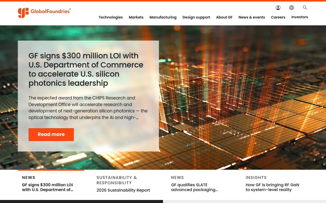 Globalfoundries website