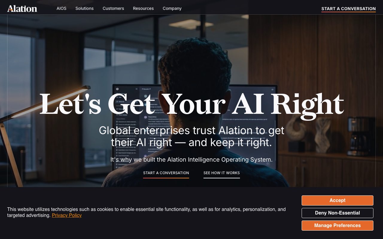 Alation website