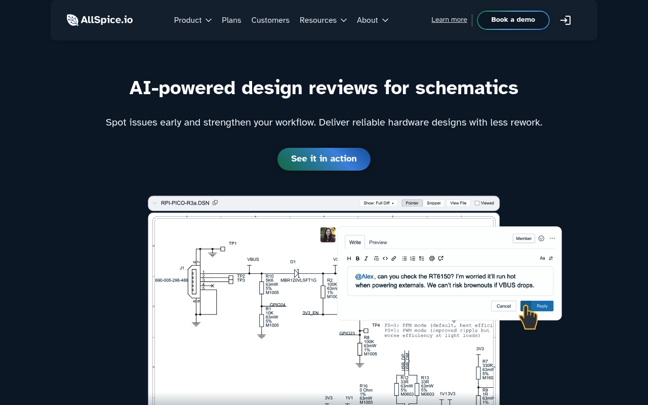 AllSpice website