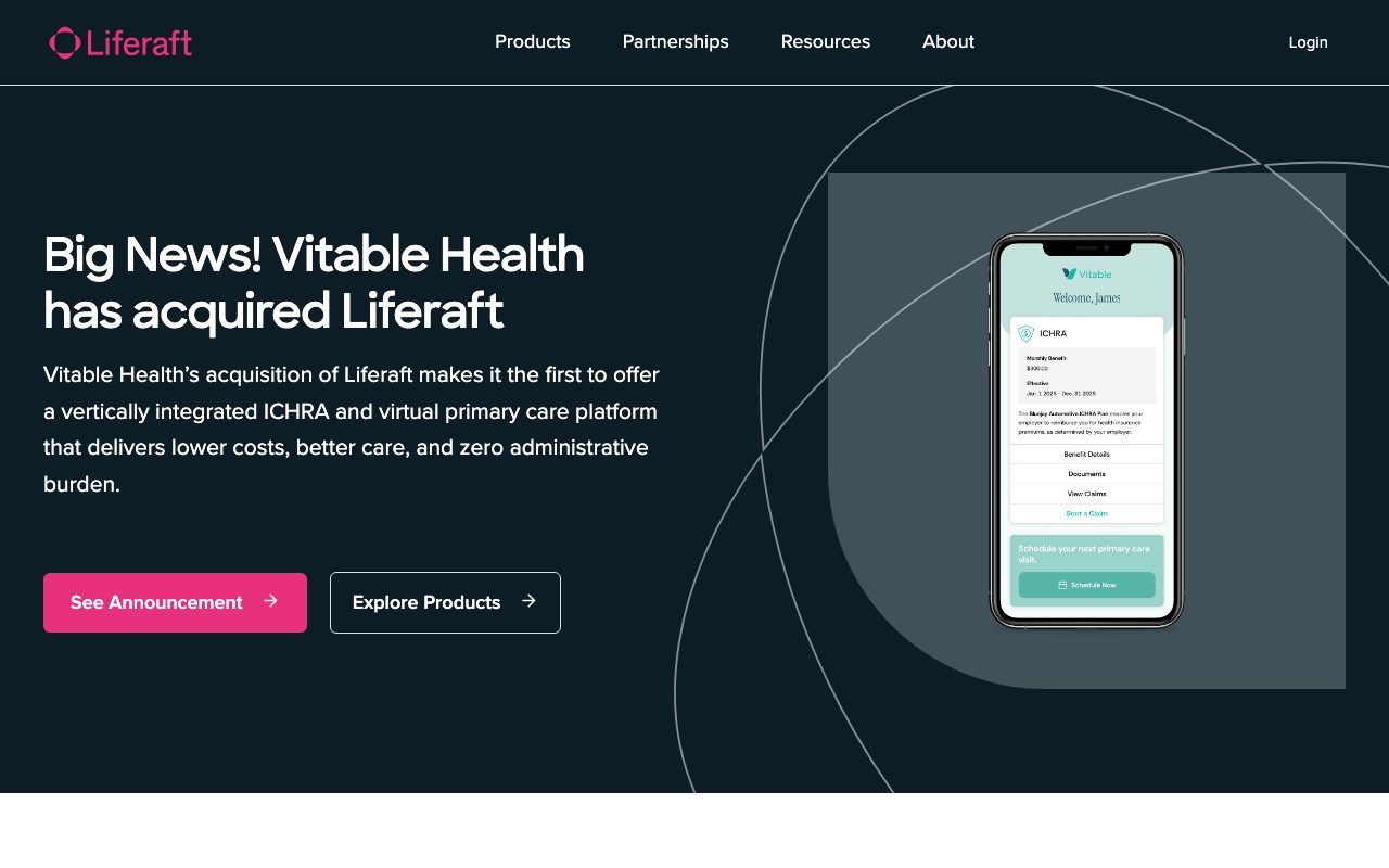 Liferaft website