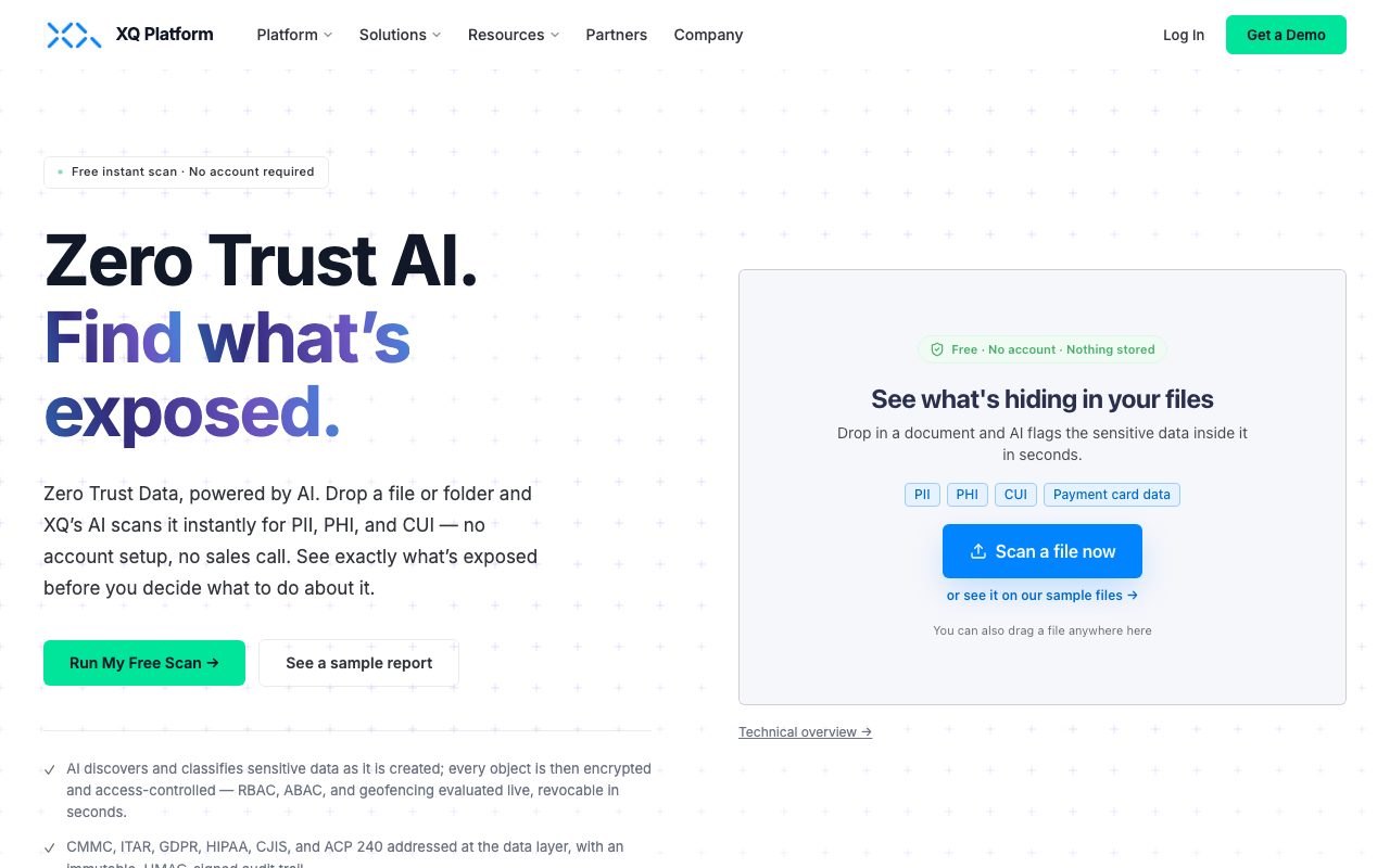 XQ Message website
