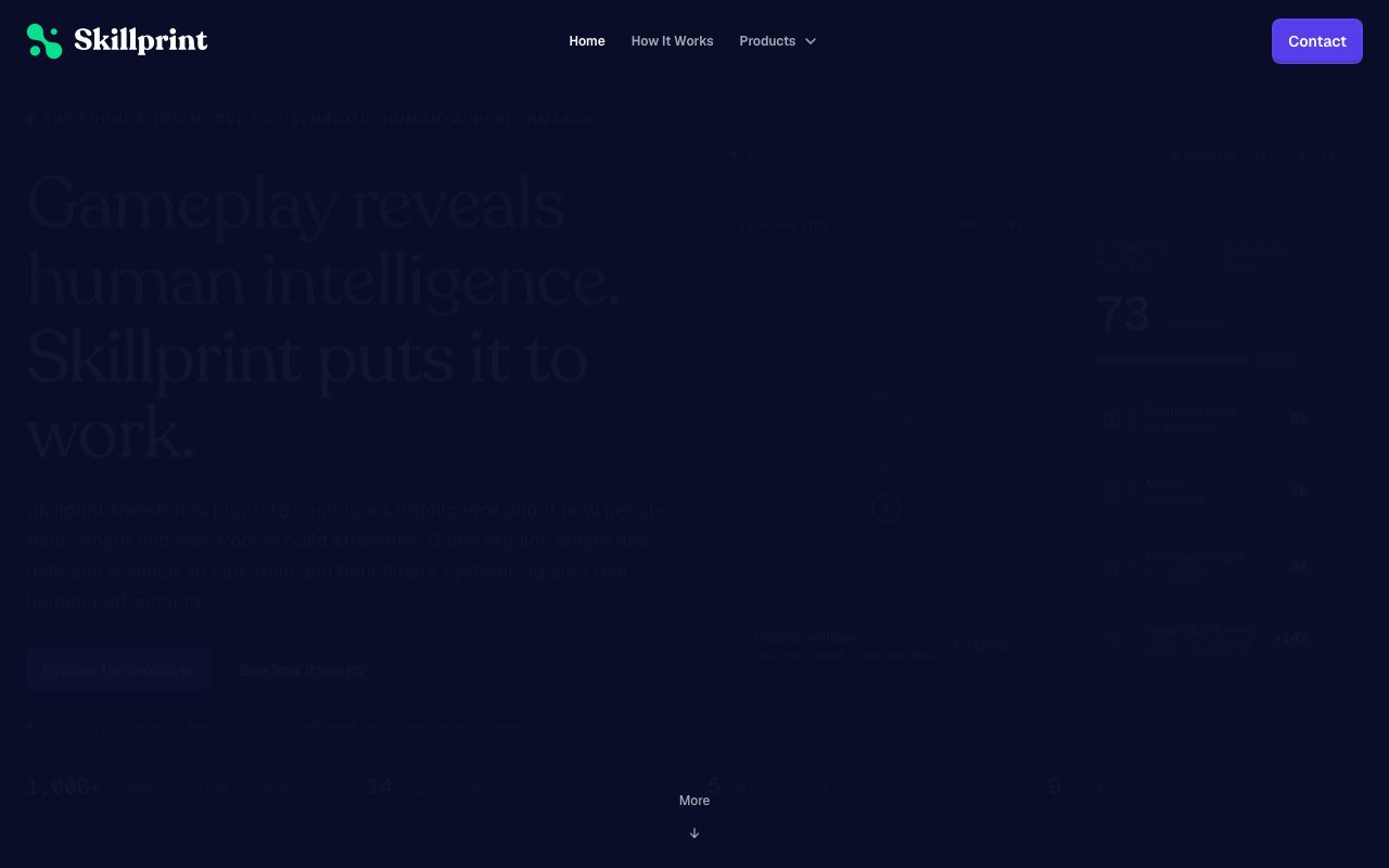 Skillprint website