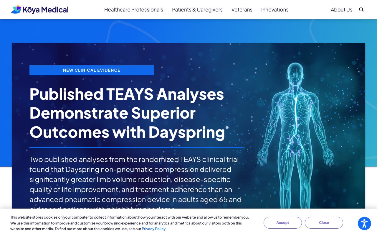 Koya Medical website