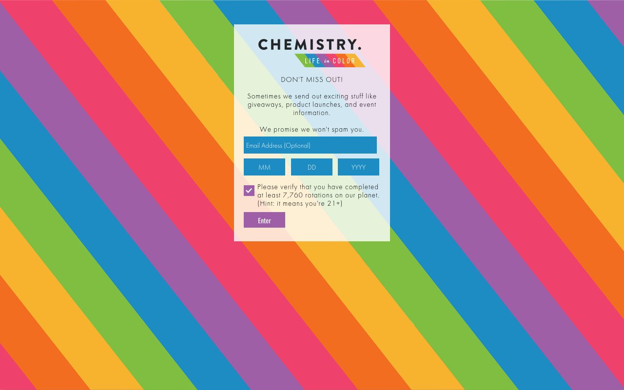 Chemistry website