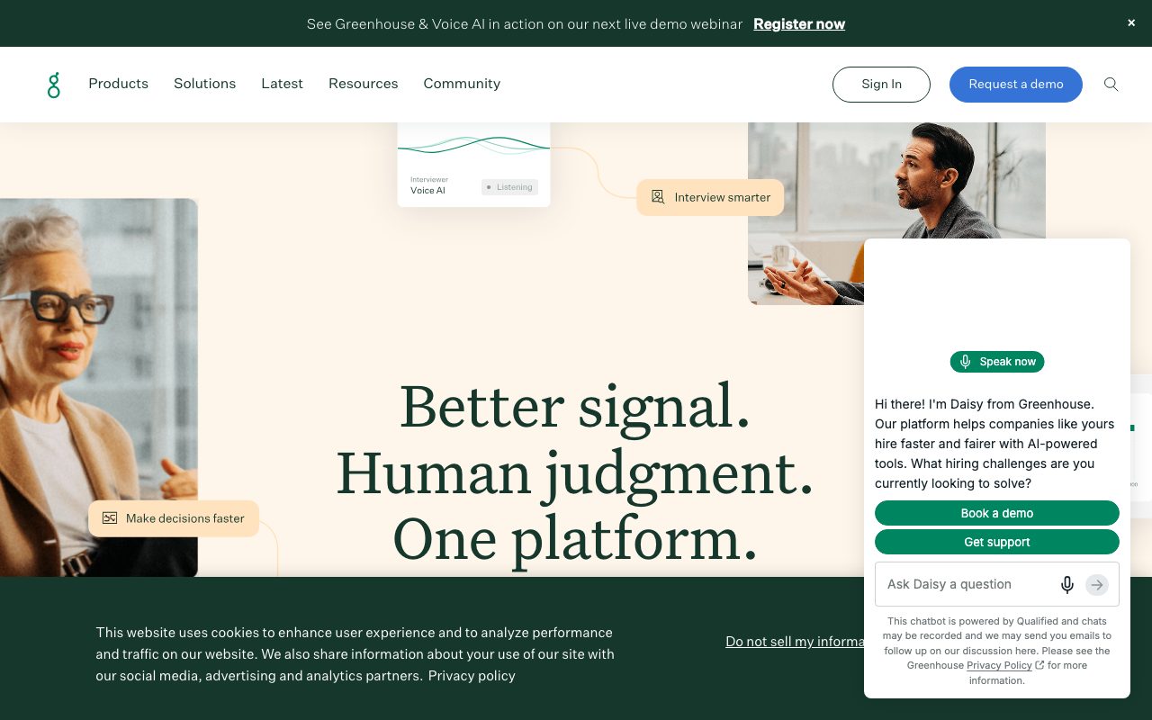 Greenhouse Software website