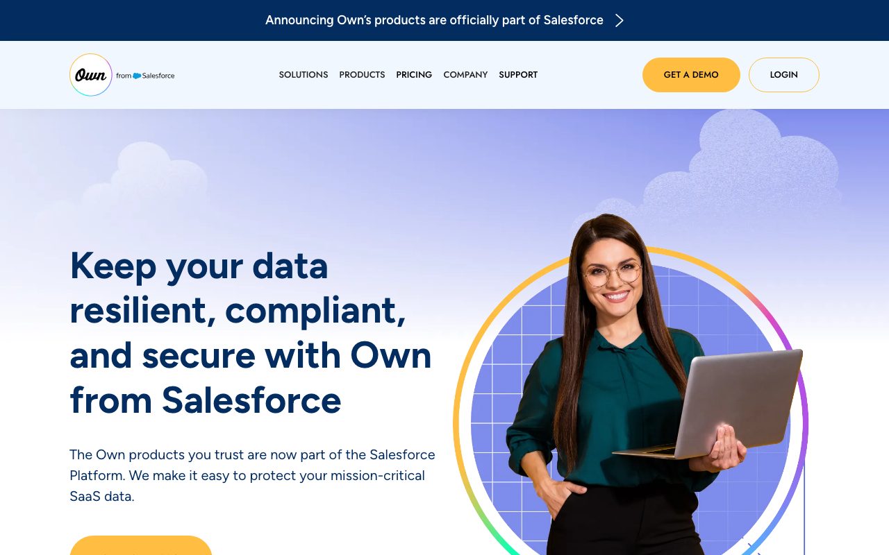 OwnBackup website