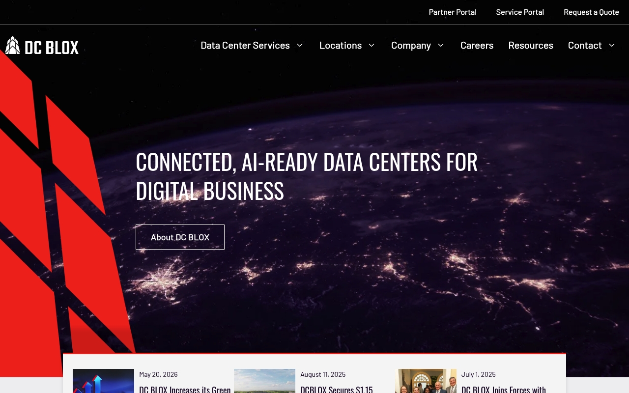 dcBLOX website