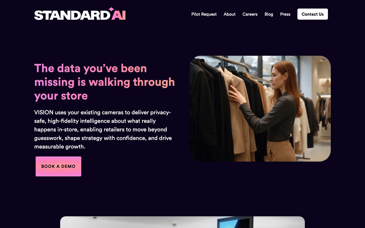 Standard Cognition website